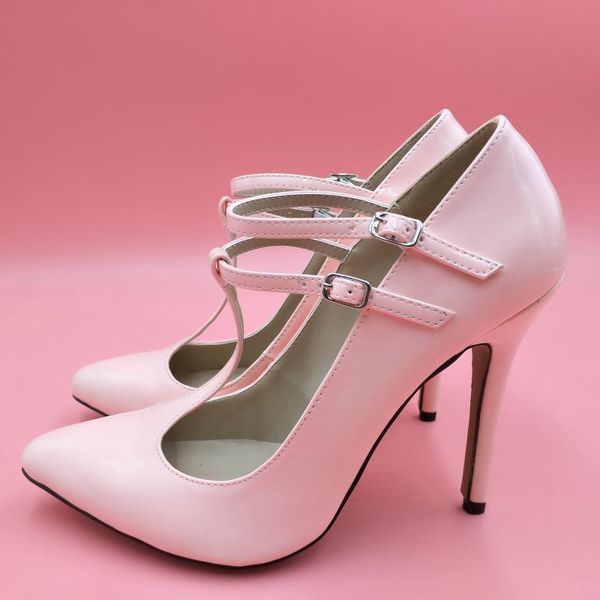 dress shoes women stiletto thin high heel pumps pointed toe t-strap pink patent party ball fashion lady 0640-i, Black
dress shoes women stiletto thin high heel pumps pointed toe t-strap pink patent party ball fashion lady 0640-i, Black