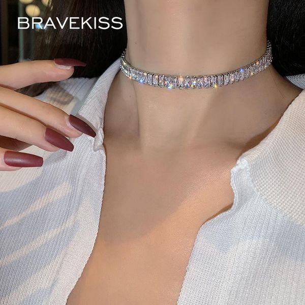 chains bravekiss 2 main stone sizes zirconia necklaces fashion for women cz necklace trendy jewelry gifts wedding accessories un0420, Silver
chains bravekiss 2 main stone sizes zirconia necklaces fashion for women cz necklace trendy jewelry gifts wedding accessories un0420, Silver