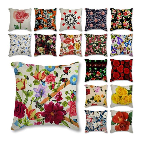 cushion/decorative pillow rose butterfly flowers linen cotton square cushion cover for sofa printed throw pillowcase home decoration covers
cushion/decorative pillow rose butterfly flowers linen cotton square cushion cover for sofa printed throw pillowcase home decoration covers