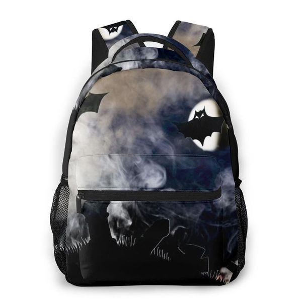style backpack boy teenagers nursery school bag halloween bats and dark castle back to bags
style backpack boy teenagers nursery school bag halloween bats and dark castle back to bags
