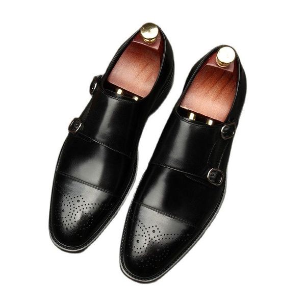 men's formal leather shoes, european style, wedding oxford carved round toe, goodyea dress shoes, Black
men's formal leather shoes, european style, wedding oxford carved round toe, goodyea dress shoes, Black