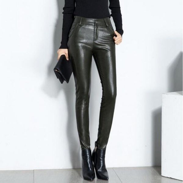 women's pants & capris women pu leather skinny biker fleece lining waist office lady long pencil, Black;white
women's pants & capris women pu leather skinny biker fleece lining waist office lady long pencil, Black;white