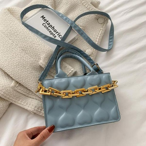 evening bags 2021 fashion thick chain shoulder bag small square crossbody for women pu leather handbag ladies handle tote
evening bags 2021 fashion thick chain shoulder bag small square crossbody for women pu leather handbag ladies handle tote