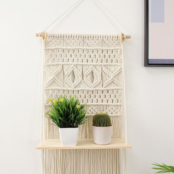 decorative objects & figurines hand-woven macrame tapestry wall hanging art woven hanger crafts decor large home decorations
decorative objects & figurines hand-woven macrame tapestry wall hanging art woven hanger crafts decor large home decorations