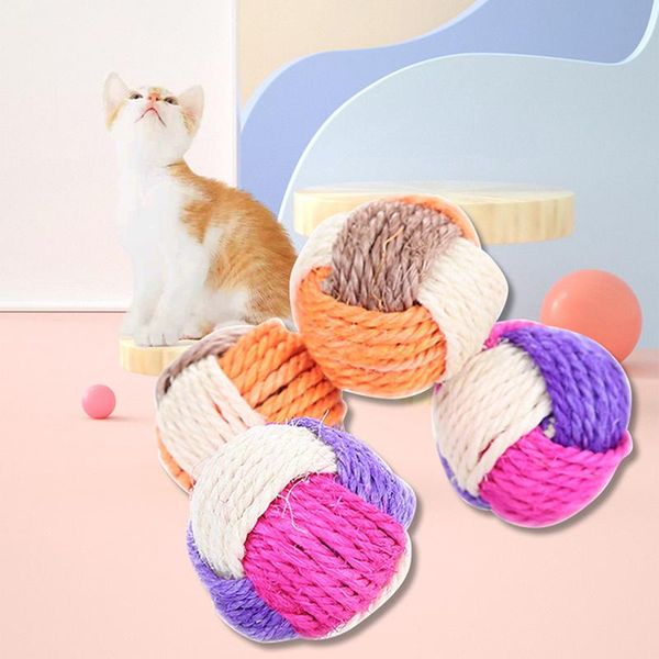 cat toys 10pcs ball toy funny interactive pet play chewing rattle scratch catch exercise sisal balls
cat toys 10pcs ball toy funny interactive pet play chewing rattle scratch catch exercise sisal balls