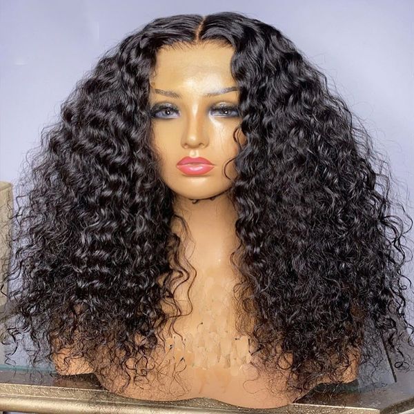 long 26 inch soft deep wave curly lace front wig for fashion women with babyhair preplucked glueless natural hairline daily wear cosplay hea, Black;brown
long 26 inch soft deep wave curly lace front wig for fashion women with babyhair preplucked glueless natural hairline daily wear cosplay hea, Black;brown