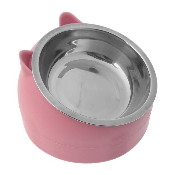 dog bowls & feeders stainless steel cats bowl 15°slanted non-slip pet utensils container drop
dog bowls & feeders stainless steel cats bowl 15°slanted non-slip pet utensils container drop