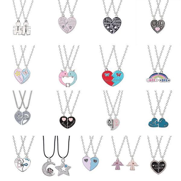 pendant necklaces rainbow fashion friends honey love couple necklace good friend, Silver
pendant necklaces rainbow fashion friends honey love couple necklace good friend, Silver