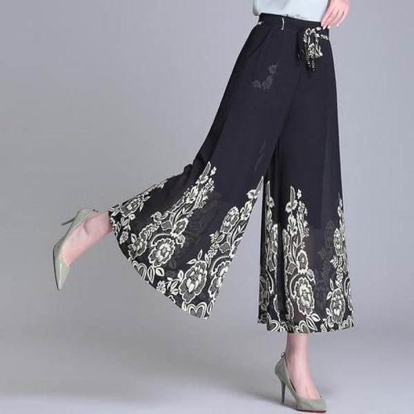 women's pants & capris women plus size high waist loose wide leg fashion printed trousers 2021 summer elegant female casual all-match, Black;white
women's pants & capris women plus size high waist loose wide leg fashion printed trousers 2021 summer elegant female casual all-match, Black;white