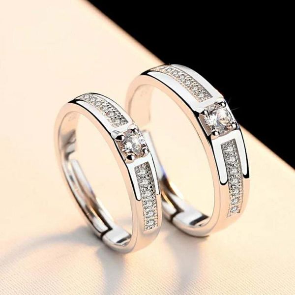 wedding rings rhinestone lovers ring fashion simple opening adjustable zircon couple jewelry engagement birthday gift, Slivery;golden
wedding rings rhinestone lovers ring fashion simple opening adjustable zircon couple jewelry engagement birthday gift, Slivery;golden