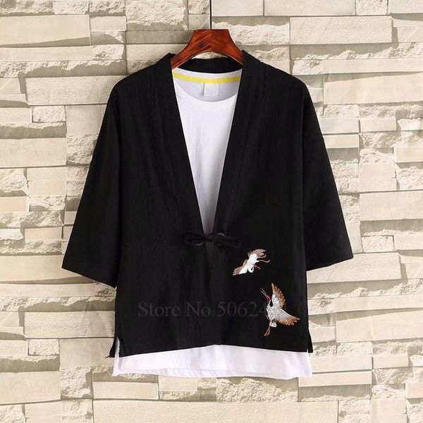 asian clothes streetwear men japanese style haori kimono yukata obi bath robe chinese embroidery cardigan hanfu coats tang suit ethnic cloth, Red
asian clothes streetwear men japanese style haori kimono yukata obi bath robe chinese embroidery cardigan hanfu coats tang suit ethnic cloth, Red