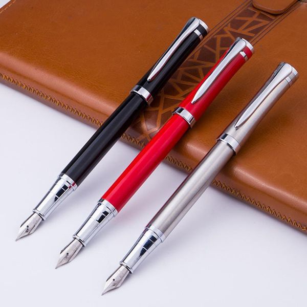 good quality metal fountain pen luxury stationery for school office pens writing estuches p141
good quality metal fountain pen luxury stationery for school office pens writing estuches p141