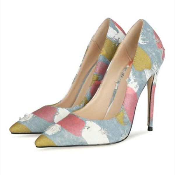 dress shoes high heel multi-color leather stiletto women pointed party wedding shoe plus size heels 12cm red color pumps 50#, Black
dress shoes high heel multi-color leather stiletto women pointed party wedding shoe plus size heels 12cm red color pumps 50#, Black