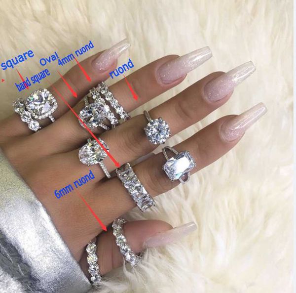 cluster rings original 925 sterling silver band ring luxury simulated diamond engagement wedding sets for women fine jewelry wholesale, Golden;silver
cluster rings original 925 sterling silver band ring luxury simulated diamond engagement wedding sets for women fine jewelry wholesale, Golden;silver