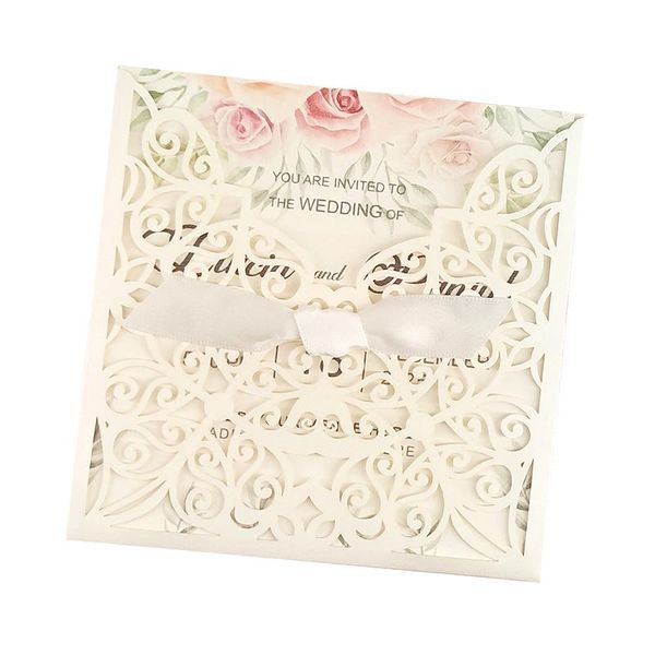 25set white wedding invitations laser cut invitation packaging customize inside cards pocket blank print party card greeting
25set white wedding invitations laser cut invitation packaging customize inside cards pocket blank print party card greeting