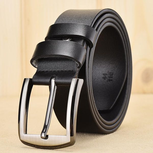 belts vintage men's leather fashion metal pin buckles genuine trouser belt for men luxury designer male jeans waistband, Black;brown
belts vintage men's leather fashion metal pin buckles genuine trouser belt for men luxury designer male jeans waistband, Black;brown