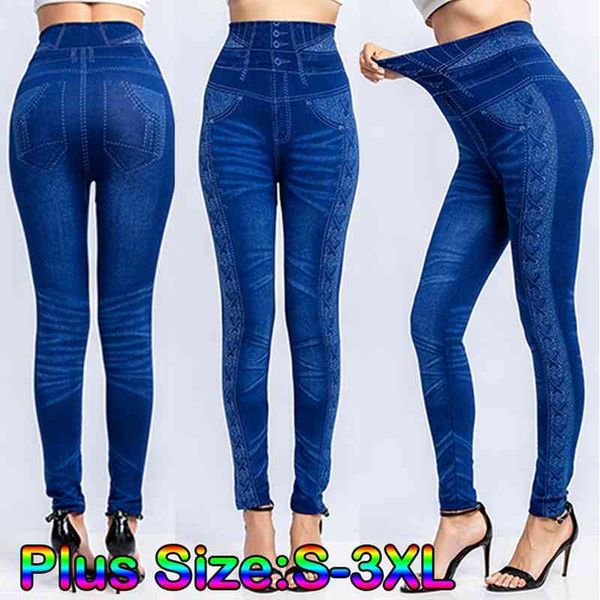 jeans straight elasticity leggings for fitness waist high drawing thin pencil winter push up s-3xl pants, Blue
jeans straight elasticity leggings for fitness waist high drawing thin pencil winter push up s-3xl pants, Blue