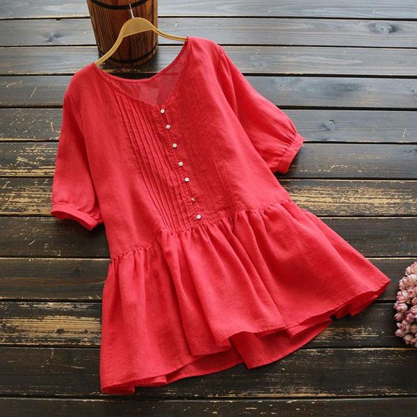 women's blouses & shirts japan mori girl summer shirt women linen pleated pullover blouse short sleeve lady female casual tunic doll, White
women's blouses & shirts japan mori girl summer shirt women linen pleated pullover blouse short sleeve lady female casual tunic doll, White