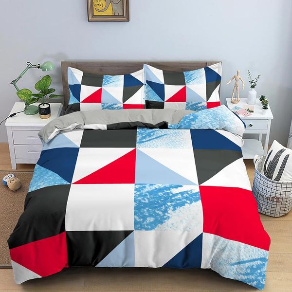 multiple color grid bedding sets geometric duvet cover bed linen bedclothes twin//king size room for kids
multiple color grid bedding sets geometric duvet cover bed linen bedclothes twin//king size room for kids