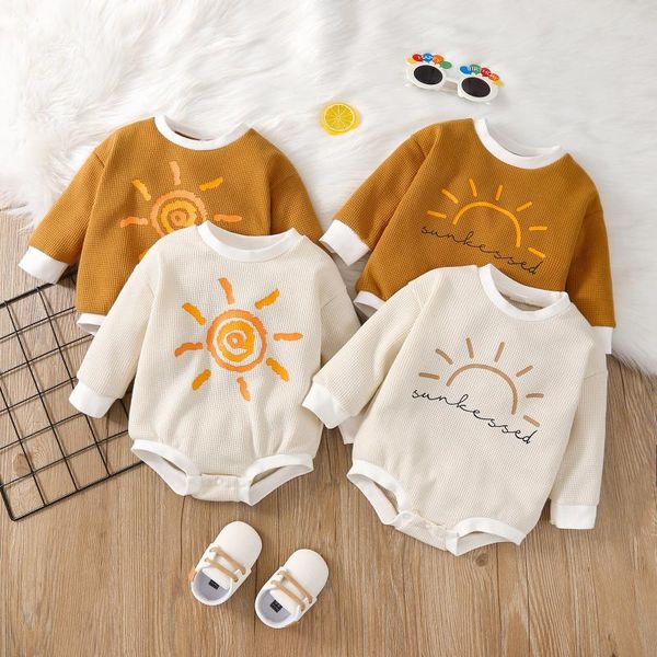 rompers toddler born infant baby boy girl fashion bodysuit long sleeve sun rainbow printed jumpsuit 6colors 0-24m, Blue
rompers toddler born infant baby boy girl fashion bodysuit long sleeve sun rainbow printed jumpsuit 6colors 0-24m, Blue