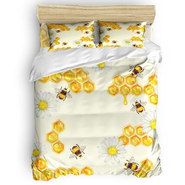 bedding sets bee honey flower yellow duvet cover set with pillowcase comfortable bedroom supplies king size
bedding sets bee honey flower yellow duvet cover set with pillowcase comfortable bedroom supplies king size