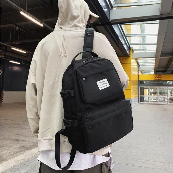 fashion women backpack shoulder bag casual wild double pocket trend small square standard large capacity school female
fashion women backpack shoulder bag casual wild double pocket trend small square standard large capacity school female