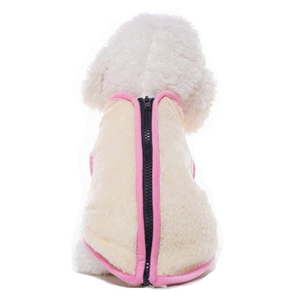 dog apparel pet clothes sleeveless shirt soft warm waistcoat zipper fleece vest for autumn and winter - size xl (light yellow)
dog apparel pet clothes sleeveless shirt soft warm waistcoat zipper fleece vest for autumn and winter - size xl (light yellow)