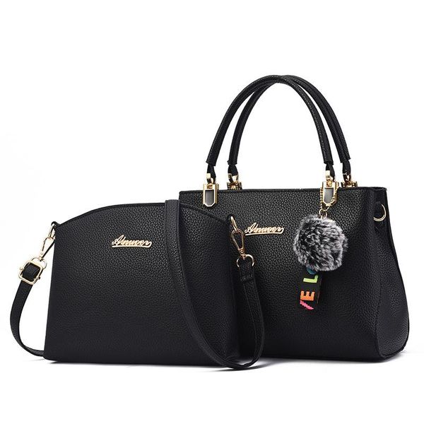 evening bags designer 2 pcs/set womens composite handbags 2021 fur ball shoulder bag female crossbody large capacity purse
evening bags designer 2 pcs/set womens composite handbags 2021 fur ball shoulder bag female crossbody large capacity purse
