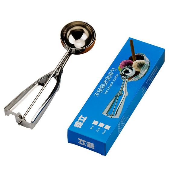 4/5/6cm 304 stainless steel ice-cream spoon ice cream ball scoop melon baller player dinnerware sets
4/5/6cm 304 stainless steel ice-cream spoon ice cream ball scoop melon baller player dinnerware sets