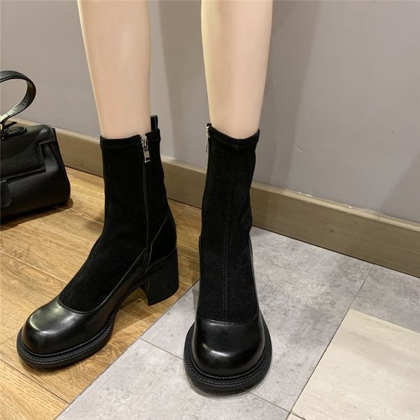 dress shoes women ankle boots winter fall round toe zip fashion black basic 5.5cm heel for woman botas mujer 35-39 jsys
dress shoes women ankle boots winter fall round toe zip fashion black basic 5.5cm heel for woman botas mujer 35-39 jsys