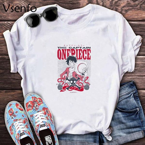 the captain one piece luffy t shirt women men fashion janpan managa graphic shirts harajuku summer casual o-neck tee women's t-shirt, White
the captain one piece luffy t shirt women men fashion janpan managa graphic shirts harajuku summer casual o-neck tee women's t-shirt, White