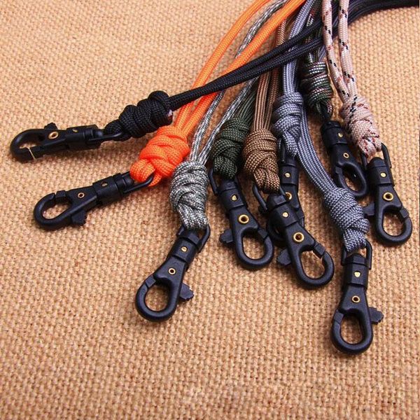 cords, slings and webbing 1pc handmade paracord lanyard keychain for whistles cord keys id badge cellphone climbing plastic clip hanging nec
cords, slings and webbing 1pc handmade paracord lanyard keychain for whistles cord keys id badge cellphone climbing plastic clip hanging nec