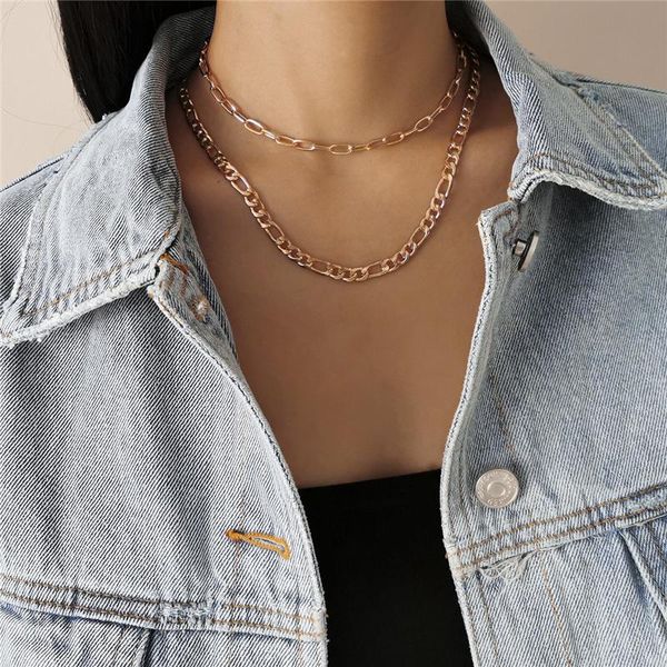 chokers punk metal multi layer thick double vintage cross chain alloy necklace personality long necklaces women jewelry party, Golden;silver
chokers punk metal multi layer thick double vintage cross chain alloy necklace personality long necklaces women jewelry party, Golden;silver