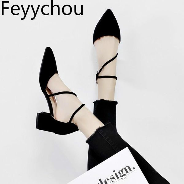 dress shoes women's pumps med heel flock pointed toe buckle thick 2021 fashion spring autumn casual black beige big size 34-43
dress shoes women's pumps med heel flock pointed toe buckle thick 2021 fashion spring autumn casual black beige big size 34-43