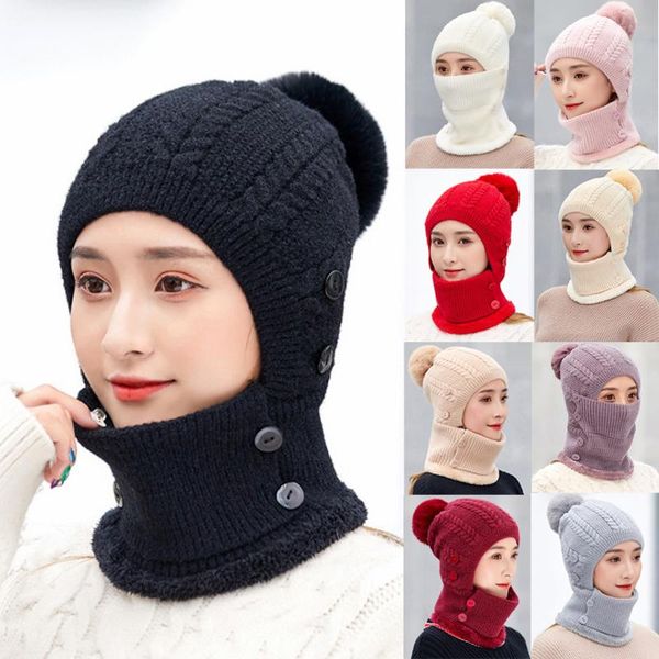 hats, scarves & gloves sets 2021 multi-function winter warm solid button thermal knitted scarf woolen hat casual fashion l*5, Blue;gray
hats, scarves & gloves sets 2021 multi-function winter warm solid button thermal knitted scarf woolen hat casual fashion l*5, Blue;gray