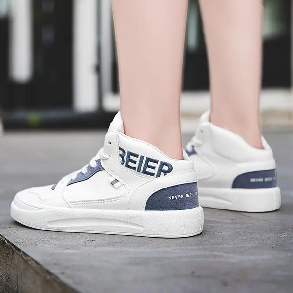 new trendy womens mid-cut casual shoes thick-soled comfortable and wear-resistant sneakers white blue gray outdoors running shoes for womem
new trendy womens mid-cut casual shoes thick-soled comfortable and wear-resistant sneakers white blue gray outdoors running shoes for womem