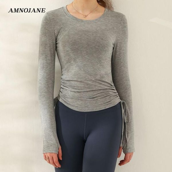yoga outfits crop drawstring sport femme fitness thumb hole long sleeve workout women gym shirt slim fit running t-shirts, White;red
yoga outfits crop drawstring sport femme fitness thumb hole long sleeve workout women gym shirt slim fit running t-shirts, White;red