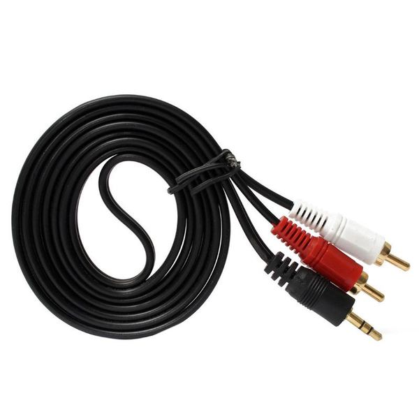 audio cables & connectors 1.5m gold 3.5mm 1/8" male mini plug to 2 rca stereo phono speaker cable
audio cables & connectors 1.5m gold 3.5mm 1/8" male mini plug to 2 rca stereo phono speaker cable
