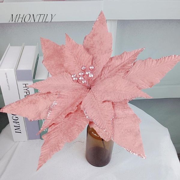 velvet christmas flowers gold powder artificial for home mall window display decoration fake decorative & wreaths
velvet christmas flowers gold powder artificial for home mall window display decoration fake decorative & wreaths
