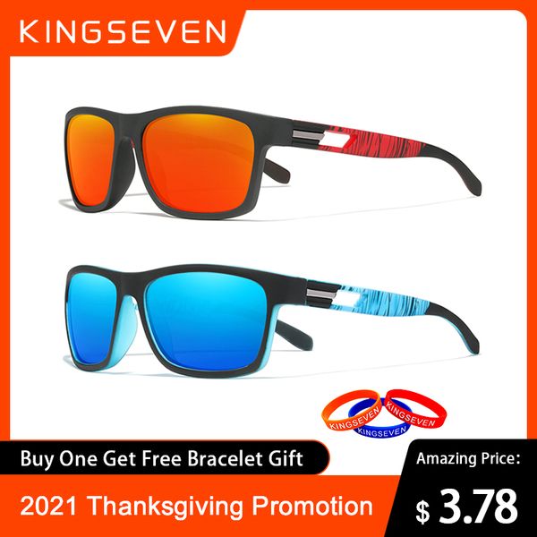 special promotion kingseven brand sunglasses men's polarized lens sun glasses women uv400 7th anniversary thanksgiving activity, White;black 
special promotion kingseven brand sunglasses men's polarized lens sun glasses women uv400 7th anniversary thanksgiving activity, White;black