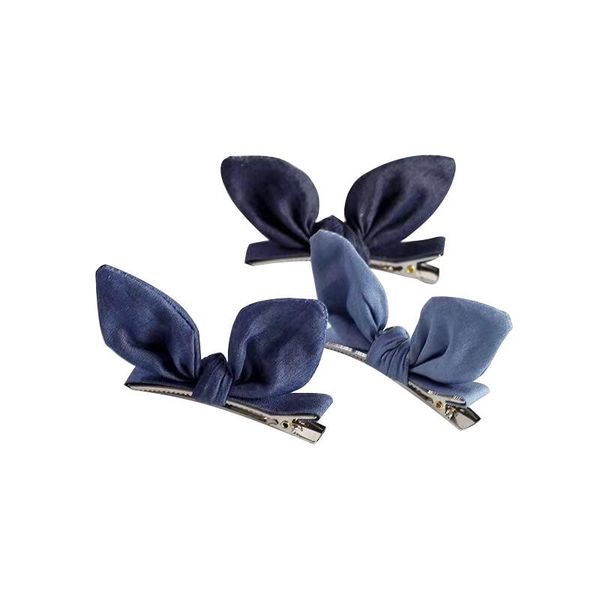 hair accessories cute denim bow-knot hairpin handmade cat ears bow clip fashion women girl headwear, Slivery;white
hair accessories cute denim bow-knot hairpin handmade cat ears bow clip fashion women girl headwear, Slivery;white