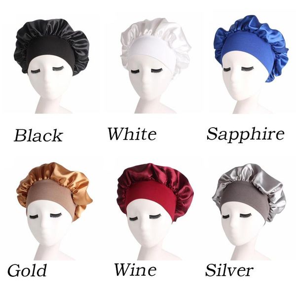 women sleeping hats large satin beauty print shower caps bonnet lady hair cover fashion head
women sleeping hats large satin beauty print shower caps bonnet lady hair cover fashion head