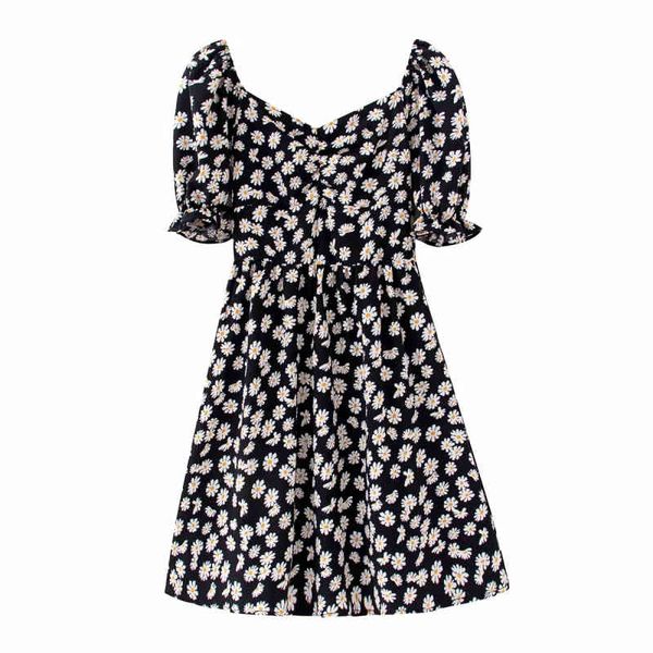 sweet women floral print midi dress summer fashion ladies high waist bomb vintage es party female girls chic 210427, Black;gray
sweet women floral print midi dress summer fashion ladies high waist bomb vintage es party female girls chic 210427, Black;gray