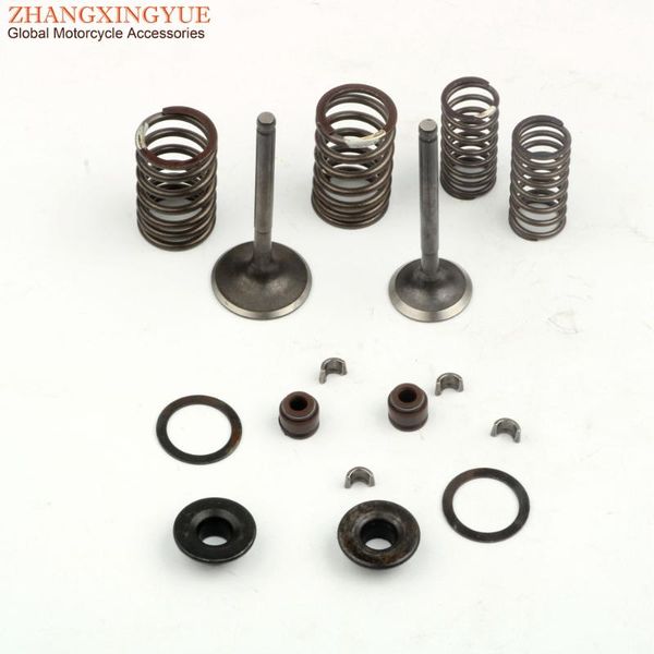150cc 157qmj cylinder head valve kit intake & exhaust valves set with spring for 1p57qmj chinese scooter moped atv engine assembly
150cc 157qmj cylinder head valve kit intake & exhaust valves set with spring for 1p57qmj chinese scooter moped atv engine assembly