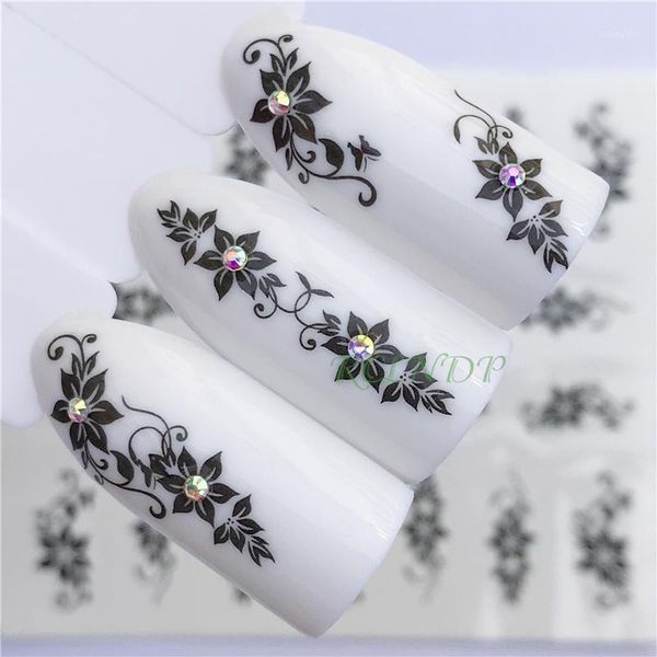 nail sticker art decoration slider flower mandala adhesive design water nails decal manicure lacquer accessoires polish foil1, Black
nail sticker art decoration slider flower mandala adhesive design water nails decal manicure lacquer accessoires polish foil1, Black