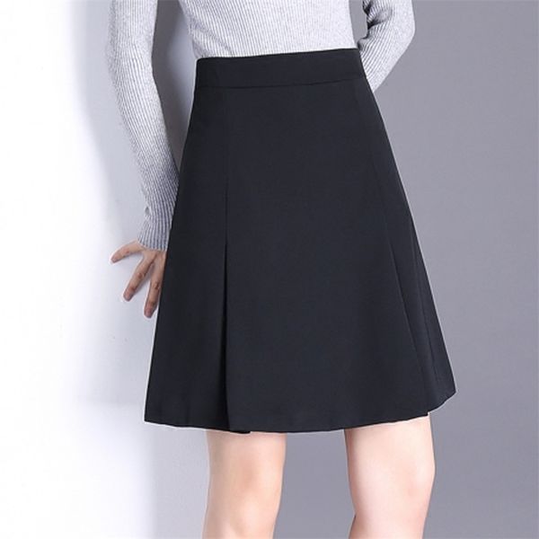 autumn& winter arrivals high waist slimming wild casual plus size simple black office ladies a-line skirt 210527
autumn& winter arrivals high waist slimming wild casual plus size simple black office ladies a-line skirt 210527