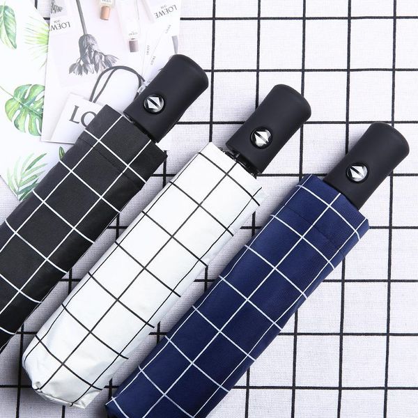 umbrellas automatic folding umbrella black coating anti uv sunscreen parasol sunny and raining stylish grid portable car
umbrellas automatic folding umbrella black coating anti uv sunscreen parasol sunny and raining stylish grid portable car