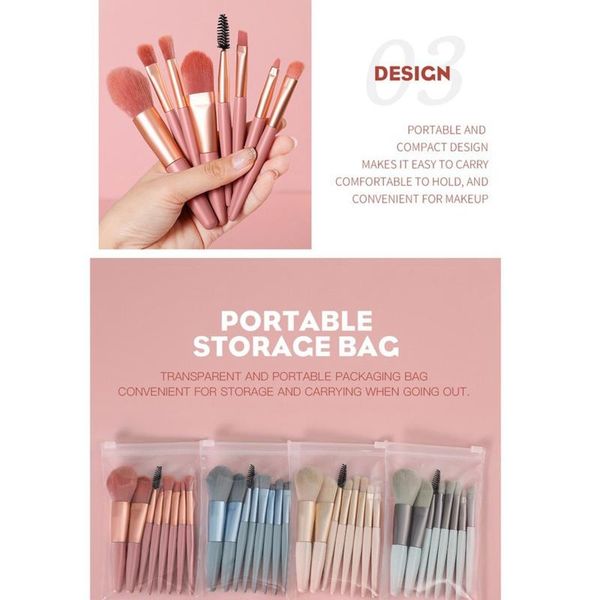 makeup brushes 8pcs fashion portable brush set powder eyeshadow blending eyeliner eyelash eyebrow foundation make up beauty cosmestic
makeup brushes 8pcs fashion portable brush set powder eyeshadow blending eyeliner eyelash eyebrow foundation make up beauty cosmestic