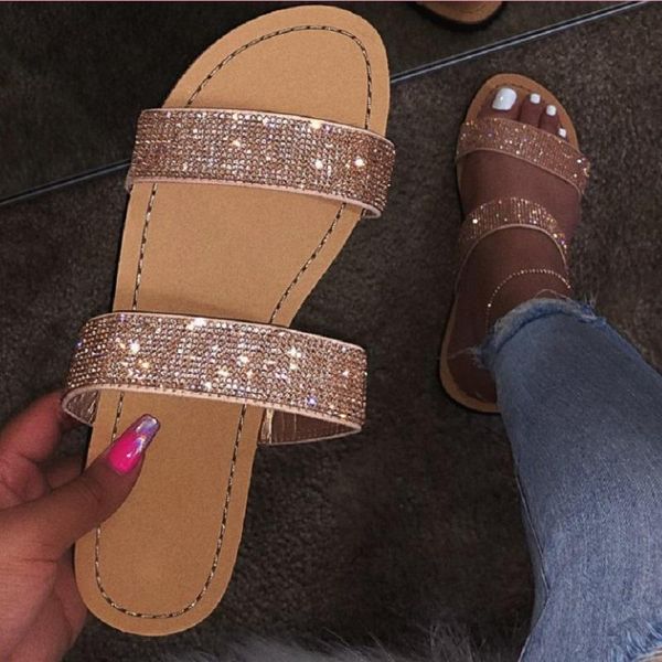 slippers women summer crystal flat sandals open toe ladies beach shoes transparent flip flops big size zapatos mujer, Black
slippers women summer crystal flat sandals open toe ladies beach shoes transparent flip flops big size zapatos mujer, Black