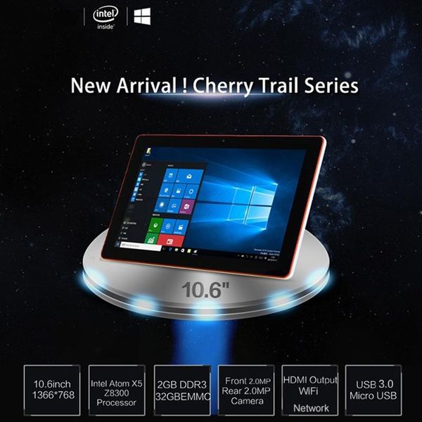 tablet pc 10.6 inch 2gb+32gb 64-bit x64 system windows10 ezpad 4s jum per z8300 cpu dual cameras quad core -compatible bluetooth
tablet pc 10.6 inch 2gb+32gb 64-bit x64 system windows10 ezpad 4s jum per z8300 cpu dual cameras quad core -compatible bluetooth